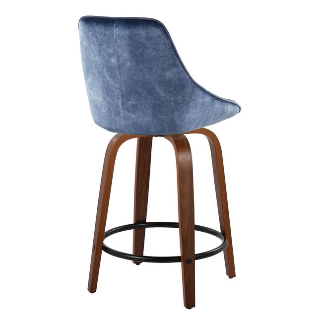 Diana 24 inches Fixed-Height Counter Stool - Set Of 2, , alternate image number null
