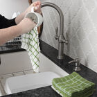 6Pk Terry Check Dish Cloth Dish Cloth, , alternate image number null
