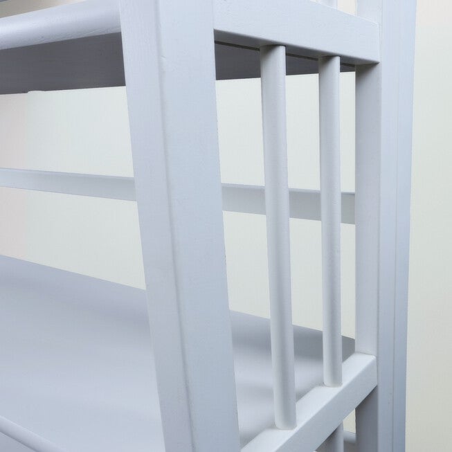 3-Shelf Folding Stackable Bookcase 27.5 inches Wide-White, , alternate image number 10