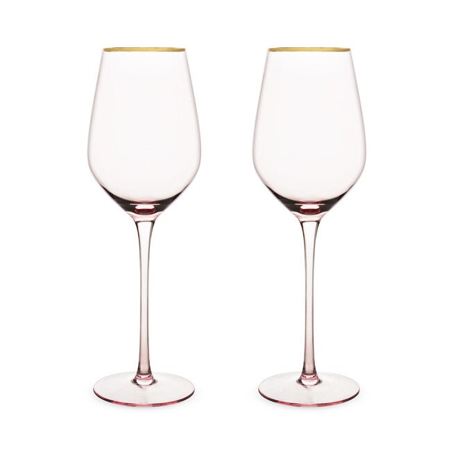 Rose Crystal White Wine Glass Set, , alternate image number null