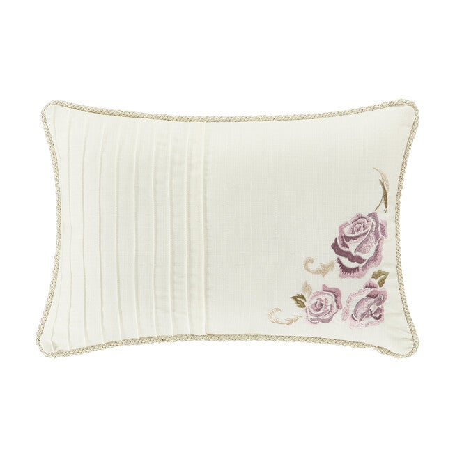 Chambord Boudoir Decorative Throw Pillow, IVORY, hi-res image number null