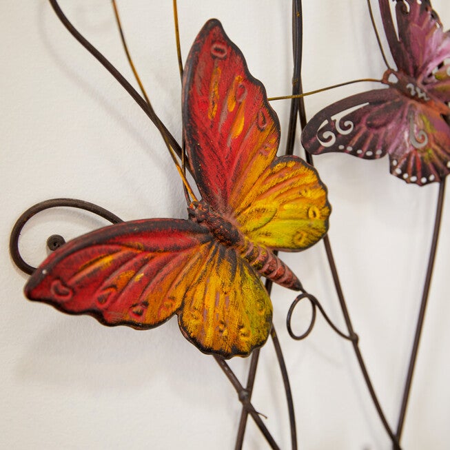 Brown Metal Eclectic Wall Decor, , alternate image number null