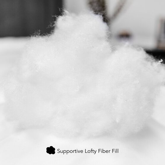SensorPEDIC 2-Inch Down Alternative Fiber Mattress Topper with 100% Cotton Cove, , alternate image number null
