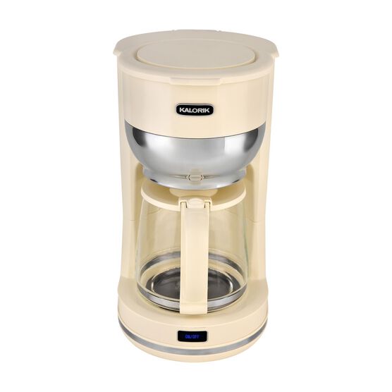 Kalorik 10-Cup Retro Coffee Maker, CREAM, hi-res image number null