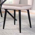 Nancy Taupe Velvet Accent Dining Chair, Set of 2, , alternate image number null