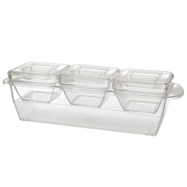 Coolware 8 piece Serving Set, CLEAR, hi-res image number null