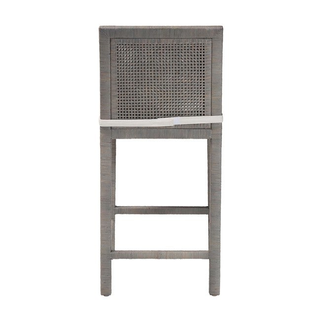 Sofia Natural Rattan Counter Stool, GREY, alternate image number null