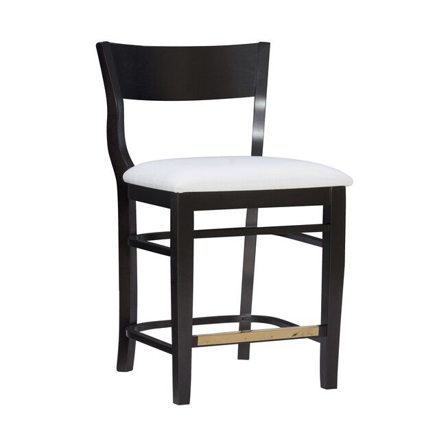 Chandler Counter Stool Black Set of 2, BLACK, hi-res image number null
