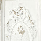White Vintage Ornamental Fiberglass Wall Décor, , alternate image number null
