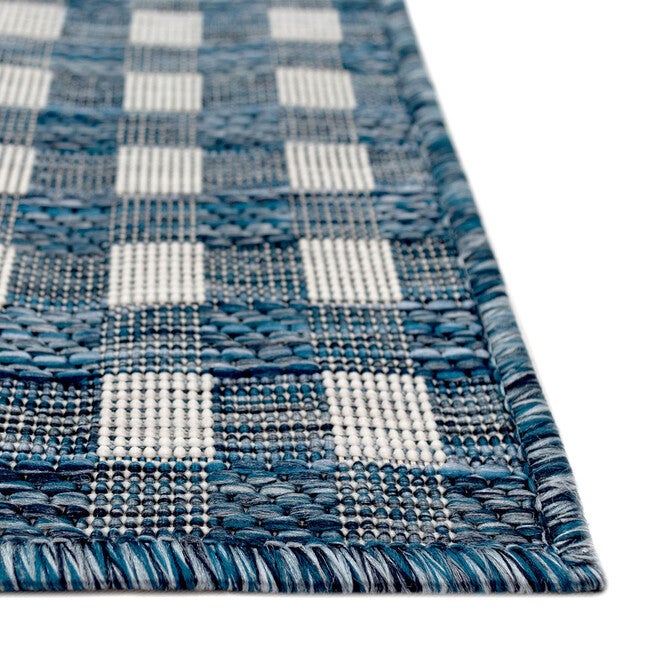 Liora Manne Carmel Gingham Indoor/Outdoor Rug, , alternate image number 3