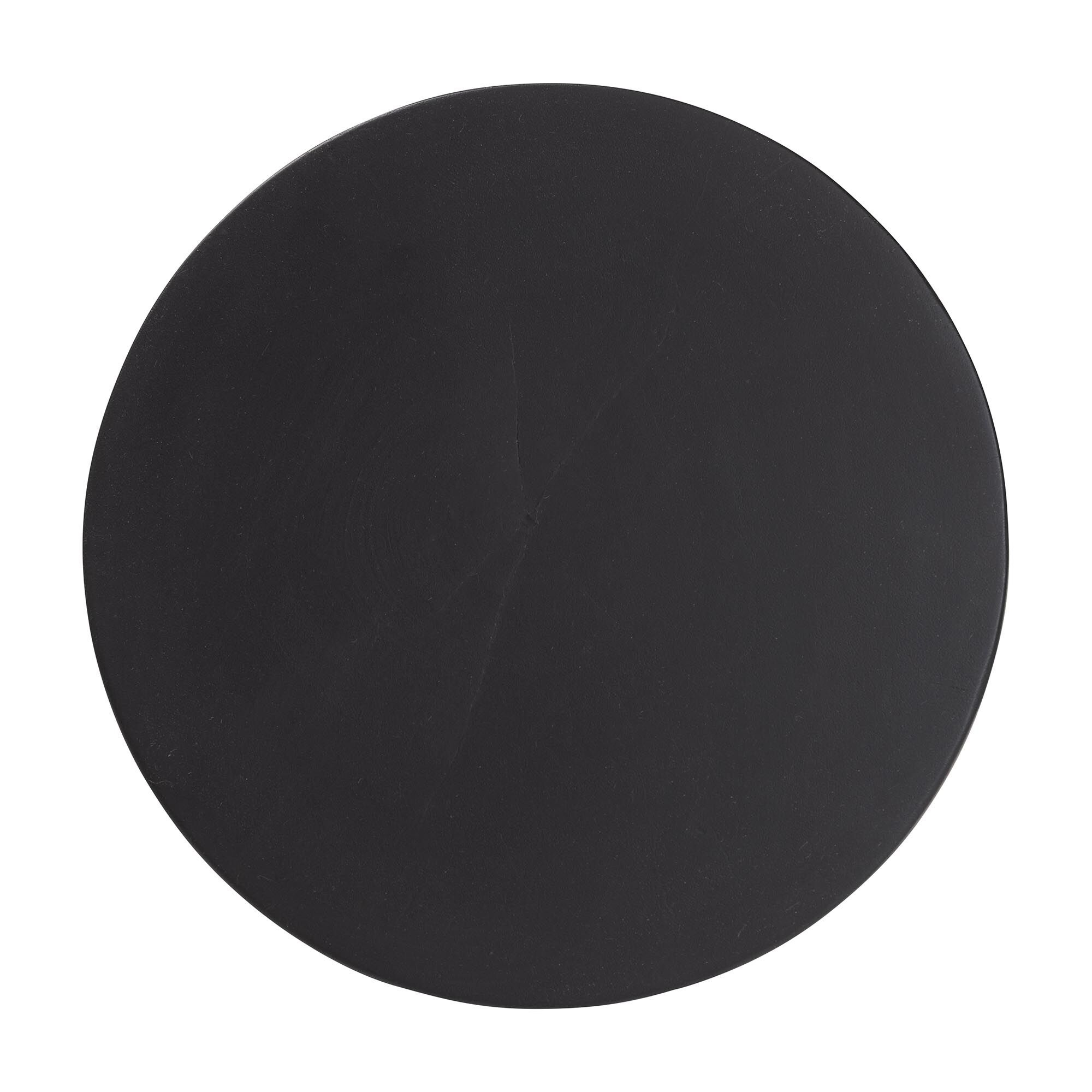 Nomiki Solid Suar Wood Side Table, BLACK, alternate image number 3