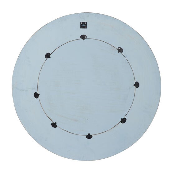 Beige Wood Farmhouse Wall Mirror, , alternate image number null