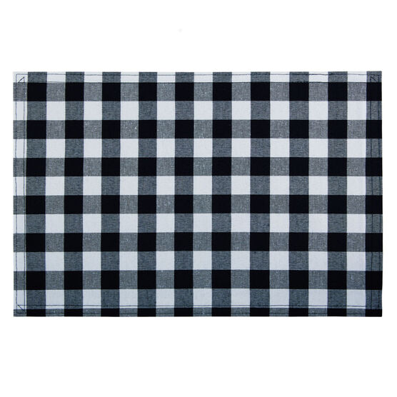 Buffalo Check Reversible Placemat - Set of Four, , alternate image number null