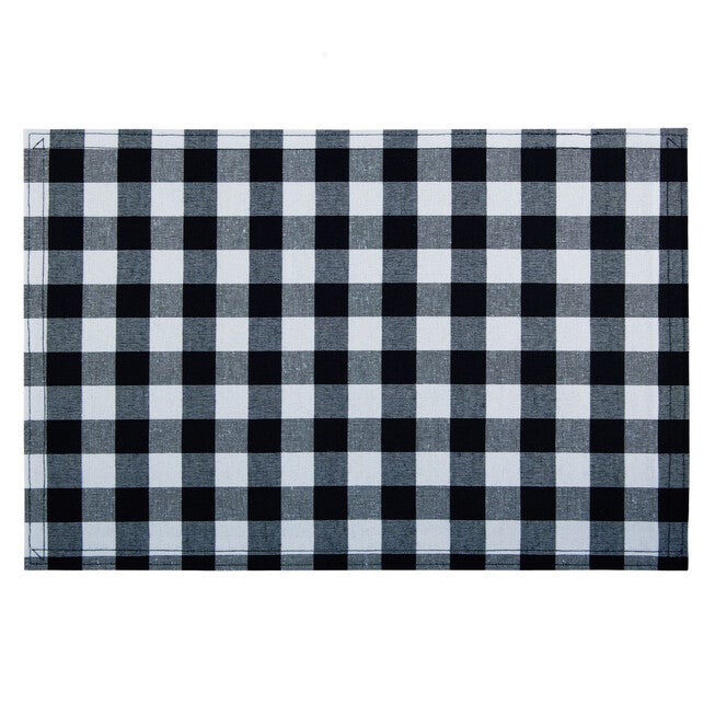 Buffalo Check Reversible Placemat - Set of Four, , alternate image number null