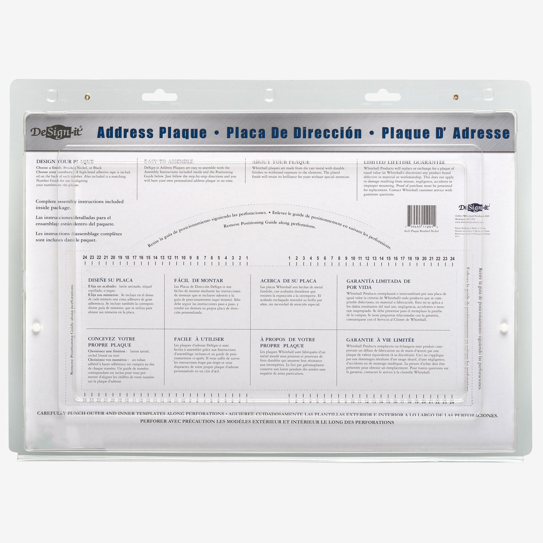 Design-it 4 Arch Plaque , , alternate image number 4