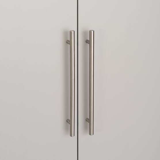 HangUps 36" Upper Storage Cabinet, Light Gray, , alternate image number null