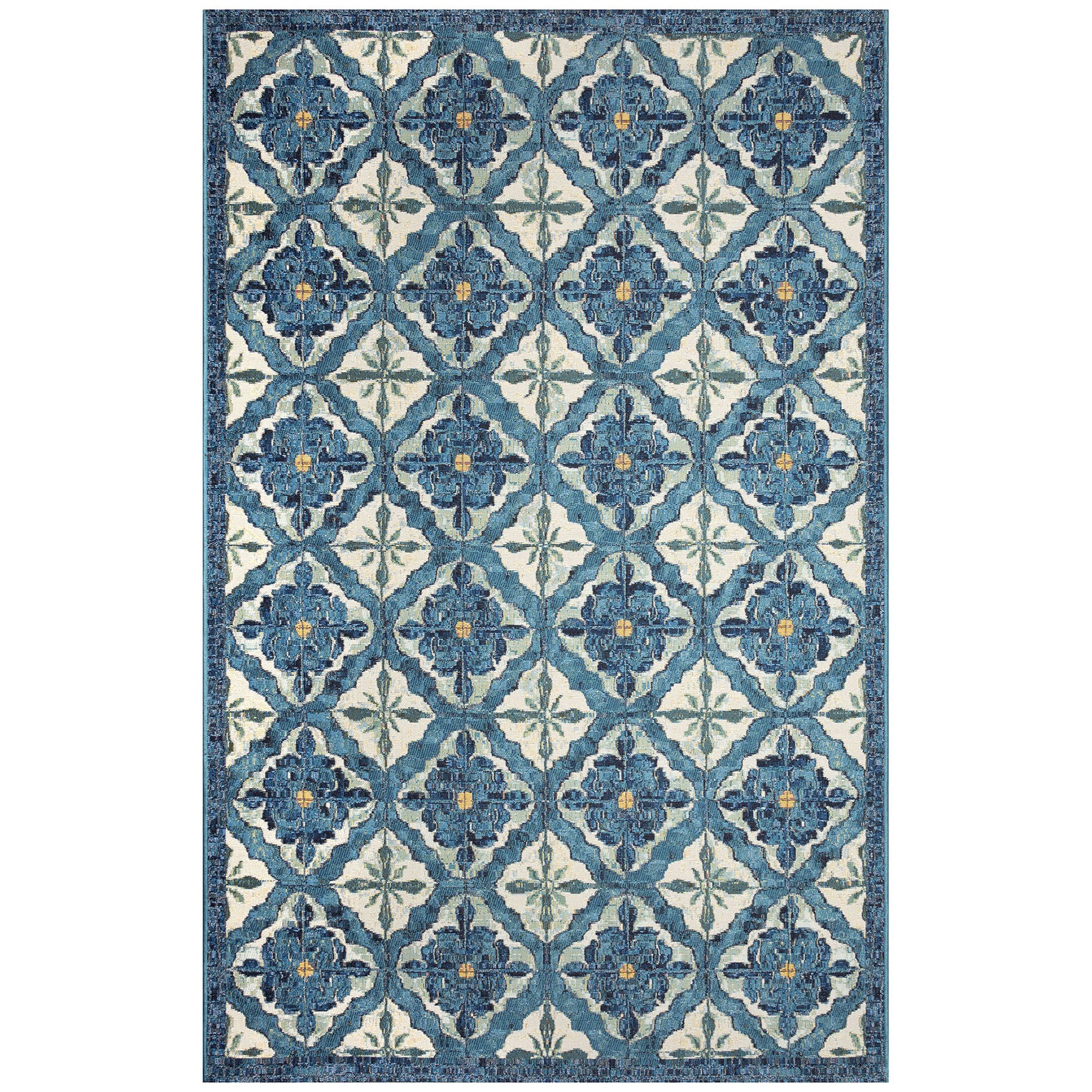 Marina Madrid Indoor/Outdoor Area Rug Ocean, OCEAN, hi-res image number 0