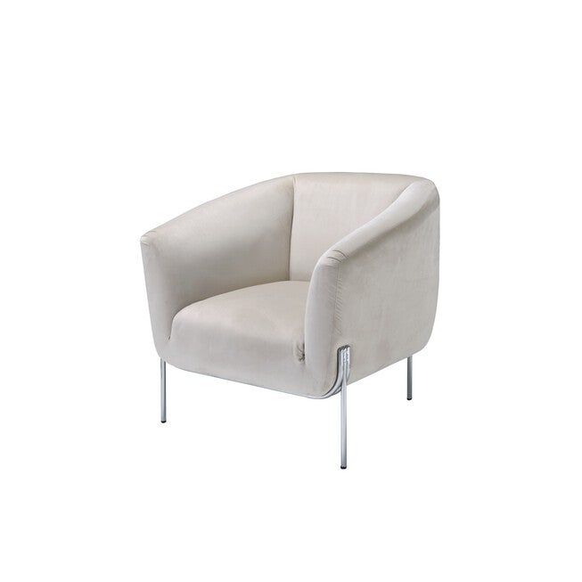 Accent Chair, BEIGE GOLD, hi-res image number null