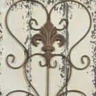Set Of 2 White Wood Rustic Wall Décor, , alternate image number null