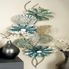 Multi Colored Metal Eclectic Floral Wall Decor, , alternate image number null