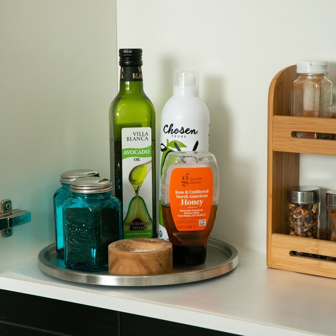 Lazy Susan - Single Tier Stainless Steel, , alternate image number null