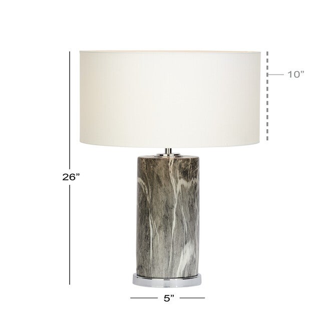 Cosmoliving By Cosmopolitan Stone Table Lamp, , alternate image number null
