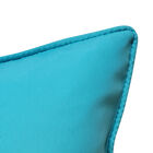 Edie @ Home Indoor/Outdoor Embroidered Starfish Decorative Throw Pillow 18X18, Blue, , alternate image number null