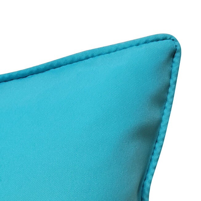 Edie @ Home Indoor/Outdoor Embroidered Starfish Decorative Throw Pillow 18X18, Blue, , alternate image number 3