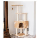 3 Levels Real Wood 48" Cat Tower For Kittens Play, , alternate image number 2