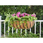 24"H Hanging English Horse Trough Planter, BLACK, hi-res image number null