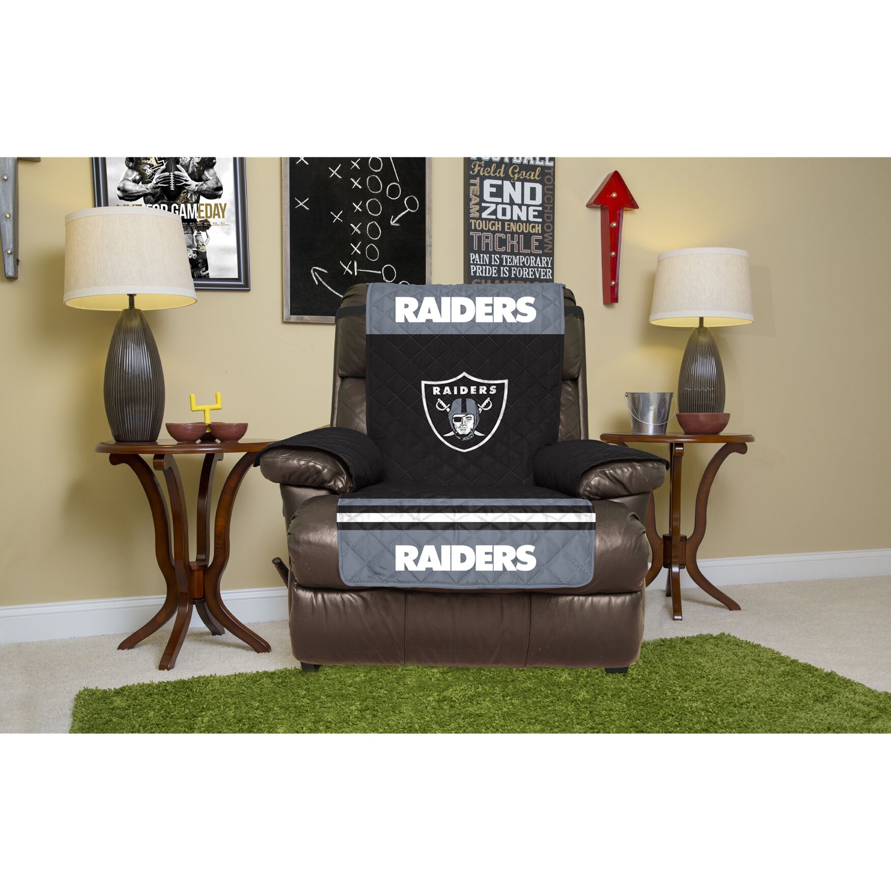 Raiders recliner protector sale
