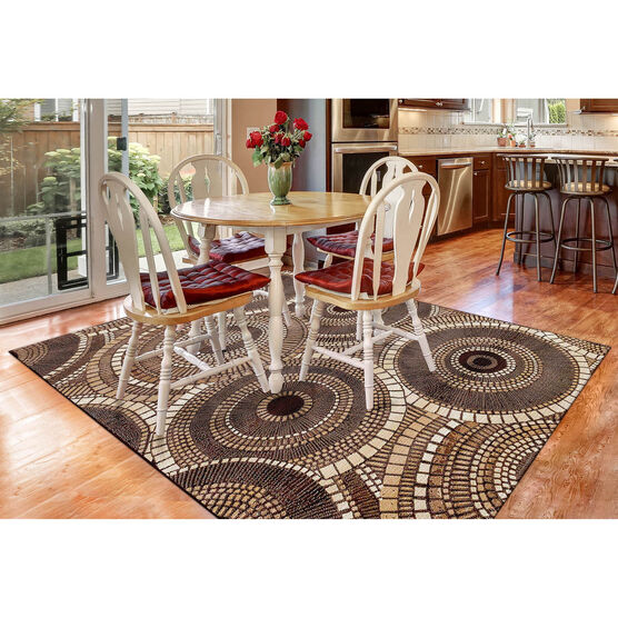 Liora Manne Marina Circles Indoor/Outdoor Rug, , on-hover image number null
