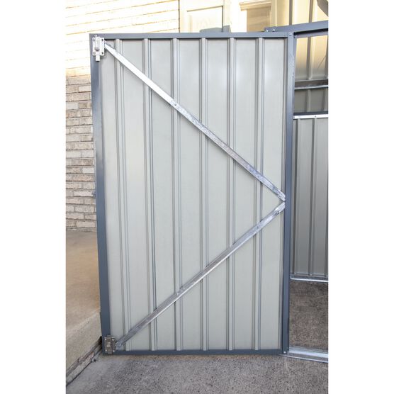 Arrow Storboss, 6x3, Charcoal Horizontal Shed, , alternate image number null