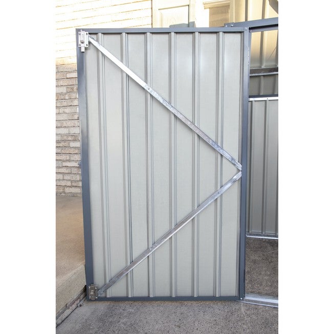 Arrow Storboss, 6x3, Charcoal Horizontal Shed, , alternate image number null