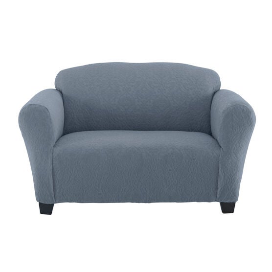 BH Studio Ikat Stretch Loveseat Slipcover, 