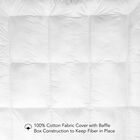 SensorPEDIC 2-Inch Down Alternative Fiber Mattress Topper with 100% Cotton Cove, , alternate image number null