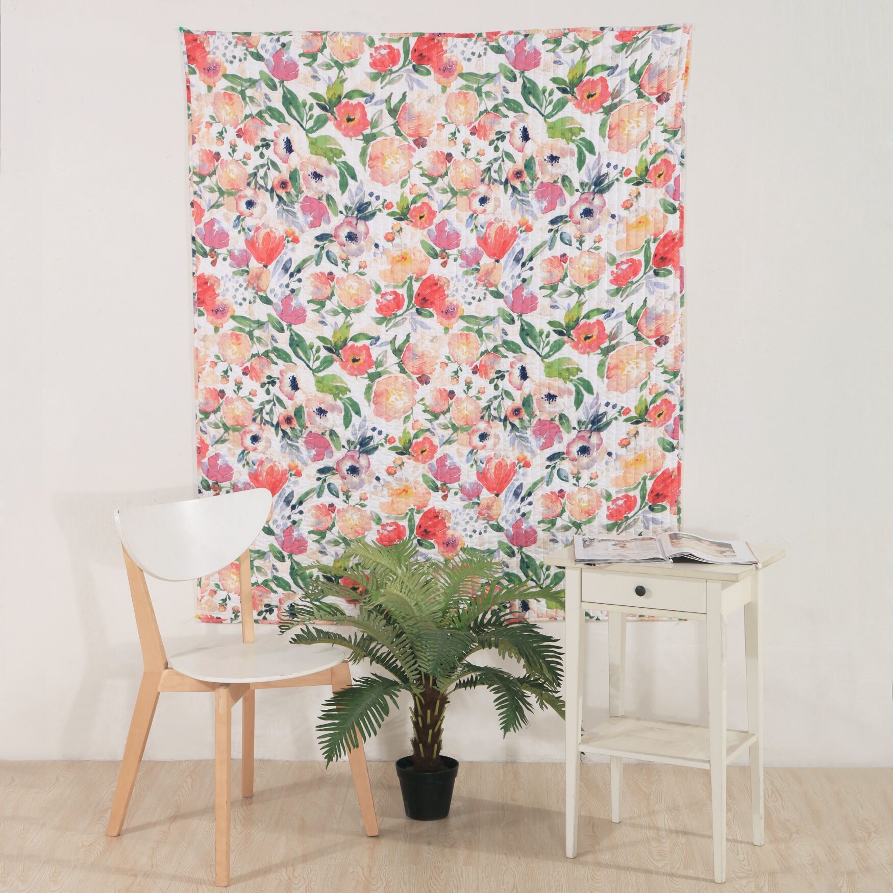 Blossom Quilted Throw Blanket, , alternate image number 3