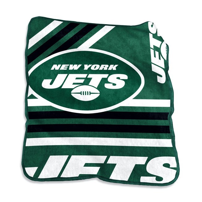 New York Jets Raschel Throw Home Textiles, MULTI, hi-res image number 0