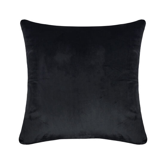 Edie @ Home Velvet Rocker Skeletons Decorative Throw Pillow 18X18, Black, , on-hover image number null