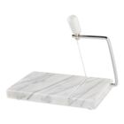White Marble Cheese Slicer, WHITE, hi-res image number null