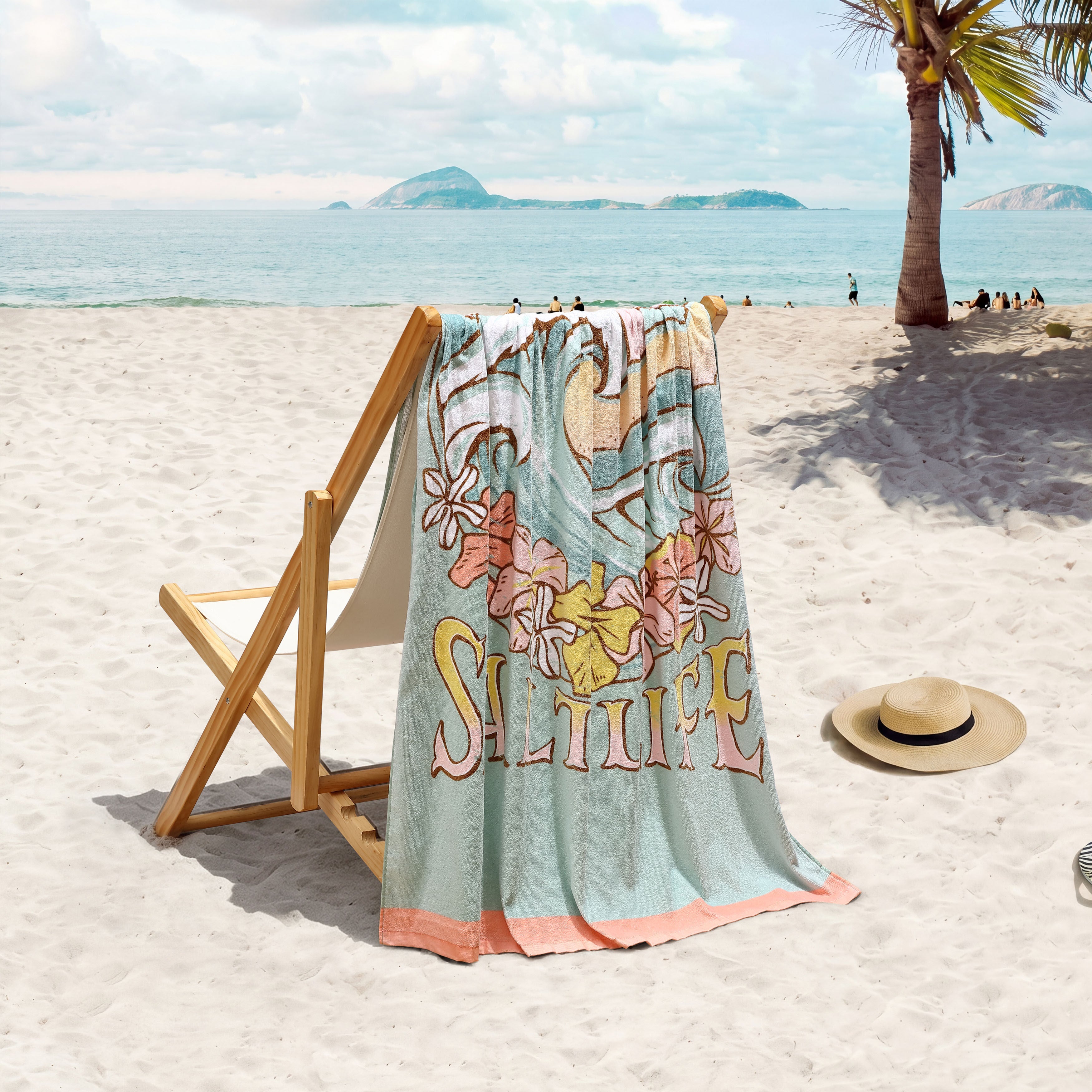 Chase The Sun Beach Towel