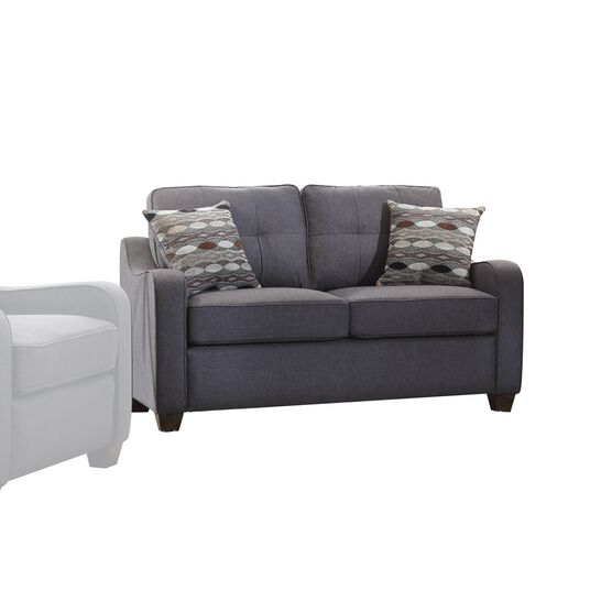 Loveseat (W/2 Pillows), GRAY, hi-res image number null