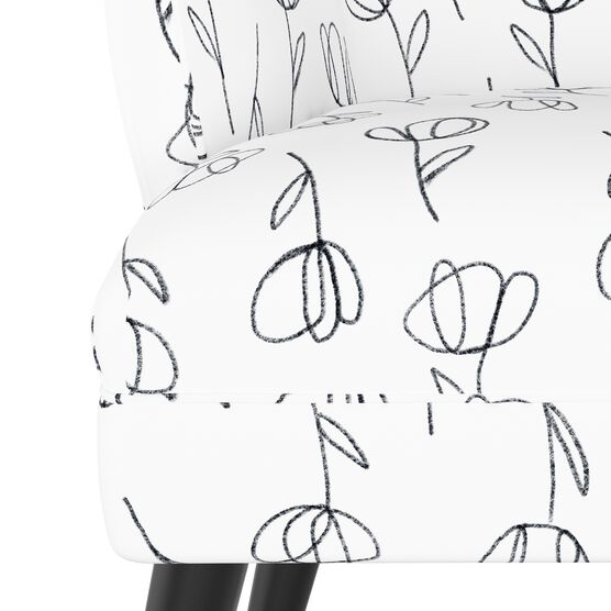 Contoured Tulips Modern Chair, , alternate image number null