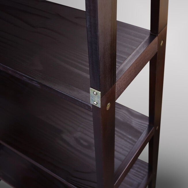 5-Shelf Ladder Bookcase-Espresso, , alternate image number 11