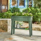 36"W Raised Planter, GREEN, hi-res image number null