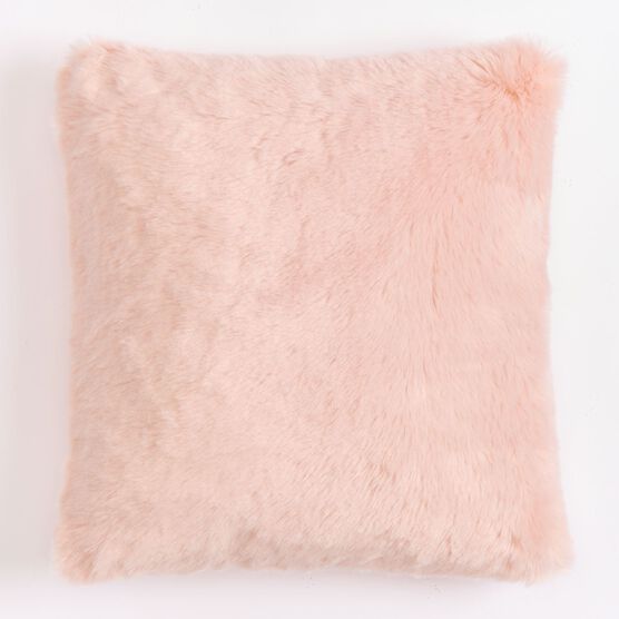 Plush 18'Sq. Pillow, SOFT PINK Plush 18'Sq. Pillow, SOFT PINK
