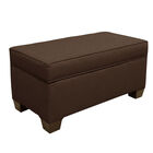 Upholstered Storage Bench in Linen, , alternate image number null