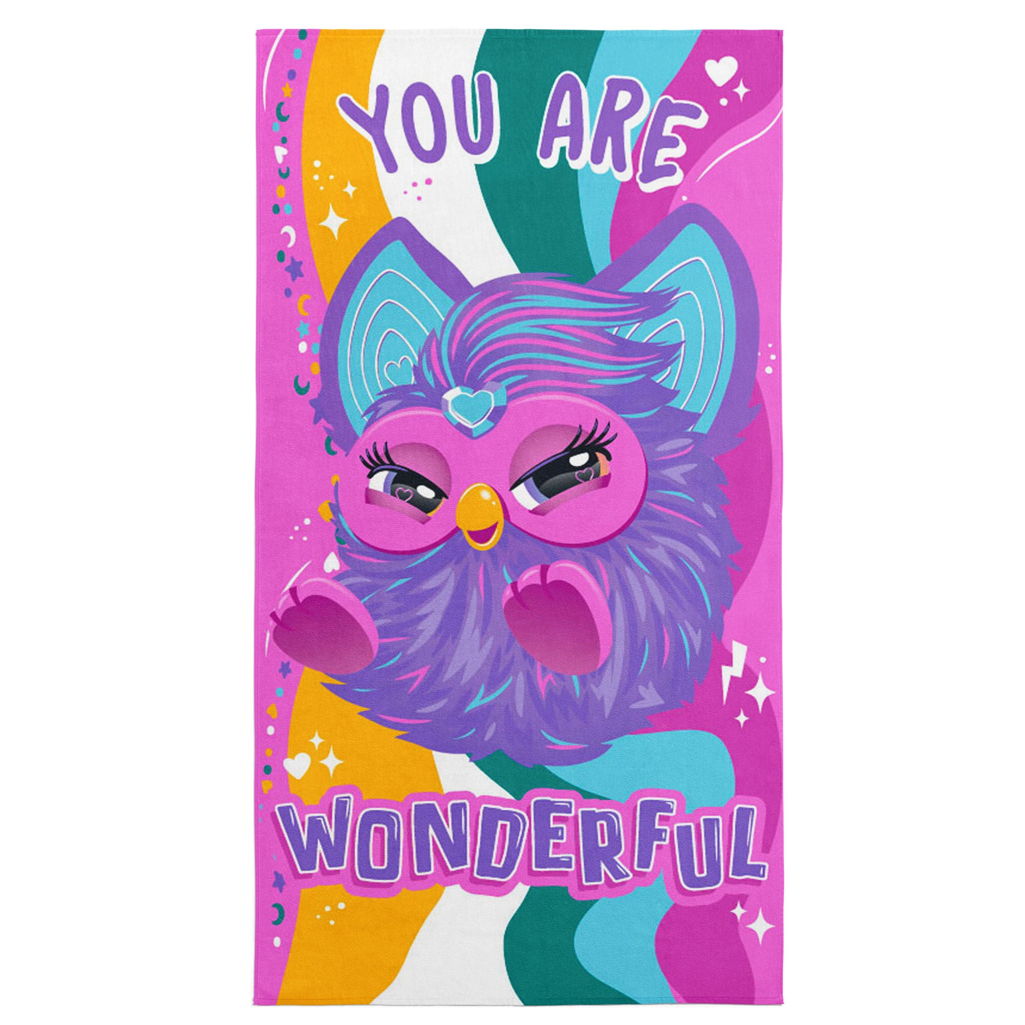 Peppa Pig Fun Bunch Microfiber Beach Towel 30x60 inches, FURBY, hi-res image number 0