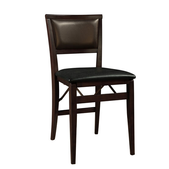 Keira Pad Folding Chair, ESPRESSO, hi-res image number null