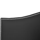 Microsuede Nail Button Headboard, , alternate image number null